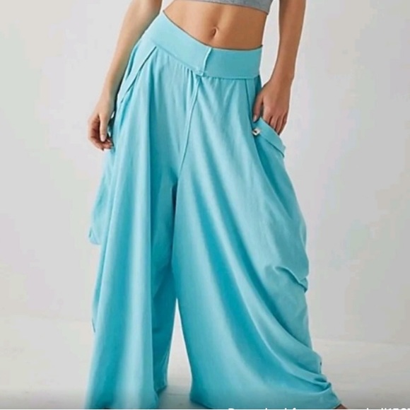 Free People Intimates Summer Slumbers Pant Street Siesta Size S - Picture 1 of 8